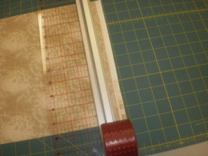 Photo 3: Cut the selvedge off.