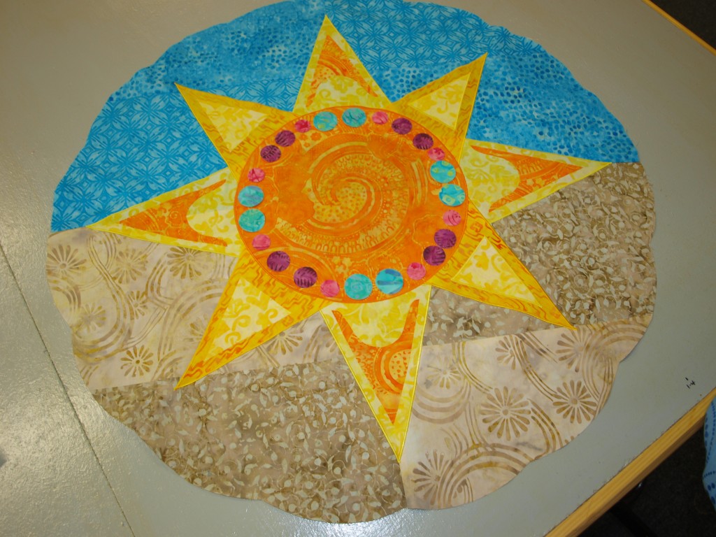 How big should a table runner be? Frankenstein's Fabrics