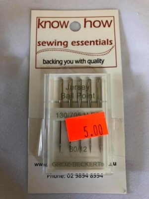 Jersey Ball Point 80/12
