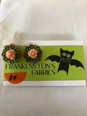 Antique Rose earrings - Apricot