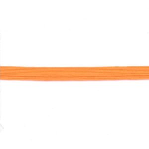 8mm neon orange braided elastic