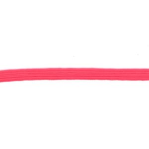 8mm neon pink braided elastic