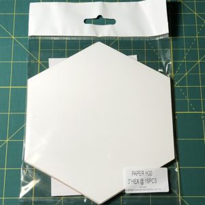 3in hexagon papers EPP