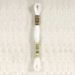 DMC 6-stranded embroidery cotton Blanc