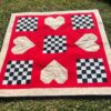 Raccoon Racing Hearts